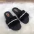 Sandalia Chinelo Slide Pala Pelinho Com Strass - comprar online