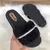 Sandalia Chinelo Slide Pala Pelinho Com Strass