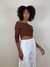 CROPPED TALIA MARROM na internet
