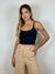 CROPPED BASIC RIB PRETO na internet