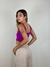 CROPPED BALI RIB FUCSIA - Docemar