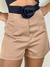 SHORTS CELESTE MARROM CLARO - comprar online