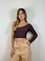 CROPPED ARIELA MARROM na internet