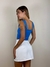 CROPPED RETO RIB AZUL - Docemar