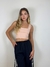 CROPPED RETO RIB AREIA na internet