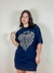 T SHIRT OVER BOHO AZUL - comprar online