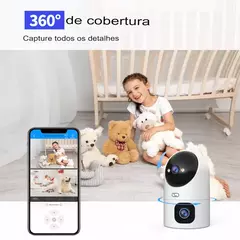 Câmera de Segurança Lenovo 5MP Wi-Fi — Inteligência e Proteção em Tempo Real - comprar online