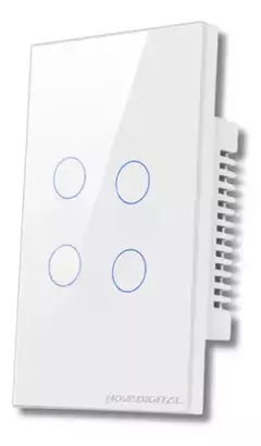 Interruptor de Parede Inteligente WiFi/Zigbee com Sensor de Toque - comprar online
