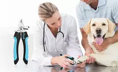 Cortador de Unhas Profissional para Animais de Estimação com Guarda de Segurança na internet