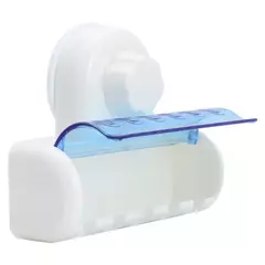 Suporte de Parede com Ventosa para Escovas de Dente - loja online