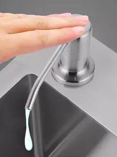Dispenser de Sabão Líquido para Pia – Moderno, Prático e Elegante na internet