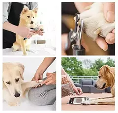 Cortador de Unhas Profissional para Animais de Estimação com Guarda de Segurança na internet