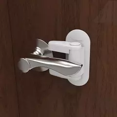 Imagem do Trava Universal para Portas - Segurança Extra para Crianças e Proteção contra Arrombamentos