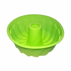 Forma de Silicone Redonda com Furo | Ideal para Bolos, Tortas e Pudins – 22 cm na internet