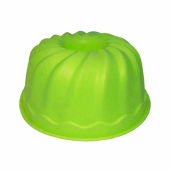Forma de Silicone Redonda com Furo | Ideal para Bolos, Tortas e Pudins – 22 cm - comprar online