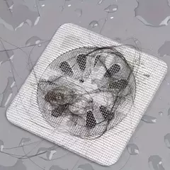 Coletores de Cabelo Descartáveis para Ralo – Malha Protetora para Ralo - Zellor