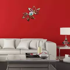Relógio de Parede Multicolorido de Decoração em Acrílico - loja online