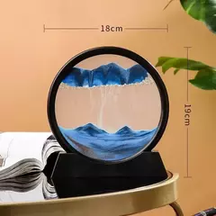 Decoração Dinâmica de Mesa com Areia Movediça 3D – Movimento, Cor e Arte no Seu Ambiente - Zellor