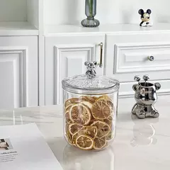 Potes Transparentes com Tampa – Armazenamento Prático para Café, Chá, Açúcar e Muito Mais - comprar online