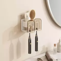Suporte de Escova de Dentes em Metal | Organização e Elegância para Seu Banheiro  - loja online