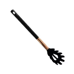 Pegador Colher de Macarrão em Silicone Rose Gold - comprar online