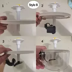Fonte de Água Automática para Pets – 1 Litro - Hidratação contínua e saudável para cães e gatos - Zellor