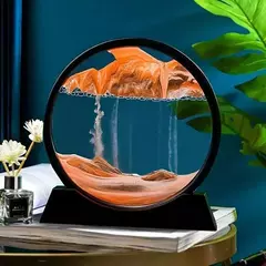 Imagem do Decoração Dinâmica de Mesa com Areia Movediça 3D – Movimento, Cor e Arte no Seu Ambiente
