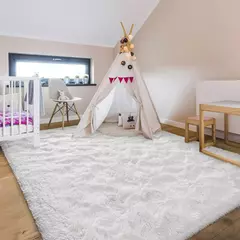 Imagem do Tapete Macio para Sala de Estar – Conforto, Estilo e Elegância em um Toque Fofo para Sua Casa 