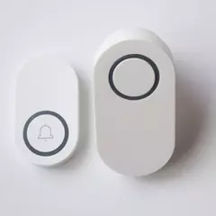 Campainha Sem Fio à Prova d'Água QX-109 com Luz LED – Praticidade e segurança para o seu lar