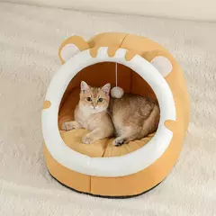 Imagem do Super Warm Pet House | Caverna Aconchegante para Gatinhos e Pequenos Cães 