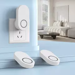 Imagem do Campainha Sem Fio à Prova d'Água QX-109 com Luz LED – Praticidade e segurança para o seu lar