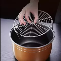 Rack de Vapor em Aço Inoxidável 304 – Cozimento Saudável na Panela de Arroz na internet