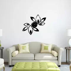 Relógio de Parede Multicolorido de Decoração em Acrílico - comprar online