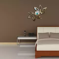 Relógio de Parede Multicolorido de Decoração em Acrílico na internet