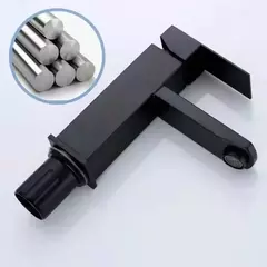 Torneira Misturador para Banheiro – Quente e Frio | Preto Fosco ou Cromado na internet