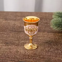 Taça de Vinho Pequena em Liga Metálica - Zellor