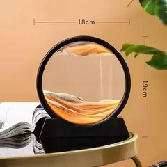 Decoração Dinâmica de Mesa com Areia Movediça 3D – Movimento, Cor e Arte no Seu Ambiente - Zellor