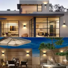 Luminária LED de Parede Externa em Alumínio IP65 - comprar online