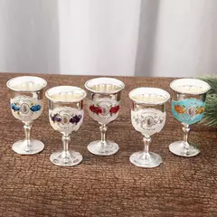 Taça de Vinho Pequena em Liga Metálica - loja online