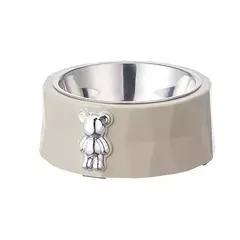 Bacia de Aço Inoxidável Removível – Ideal para Cães e Gatos - Zellor