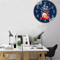 Relógio de Parede Gato da Sorte Japonês – Silencioso e Estilo Minimalista - Zellor