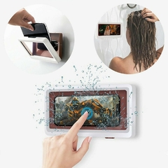 Imagem do Suporte Universal Impermeável Ajustável Portátil para Celular à Prova D’Água