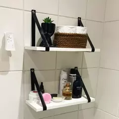 Imagem do Prateleira decorativa organizadora de objetos em MDF 4