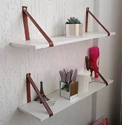 Prateleira decorativa organizadora de objetos em MDF 4