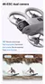 NOVOS Drones GT3 GPS 8K Profissionais HD 180 ° Câmeras duplas 5G WIFI Motores - comprar online