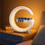 Luminária LED 4 em 1 – Relógio, Música via Bluetooth, Despertador e Luz Touch - comprar online