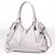 Bolsa e espelho feminino transversal / ombro couro sintético grande