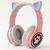 Fone Gatinho Gamer Rosa com LED – Bluetooth e Super Conforto! - comprar online
