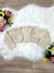 Bolero Infantil de Pelúcia Plush Marfim Bebê S/ Botão Confort (13869MM) - Vem3B