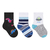 Kit Com 3 Pares de Meias Cores Mescladas e Desenhos Bebê (1451VC) - loja online